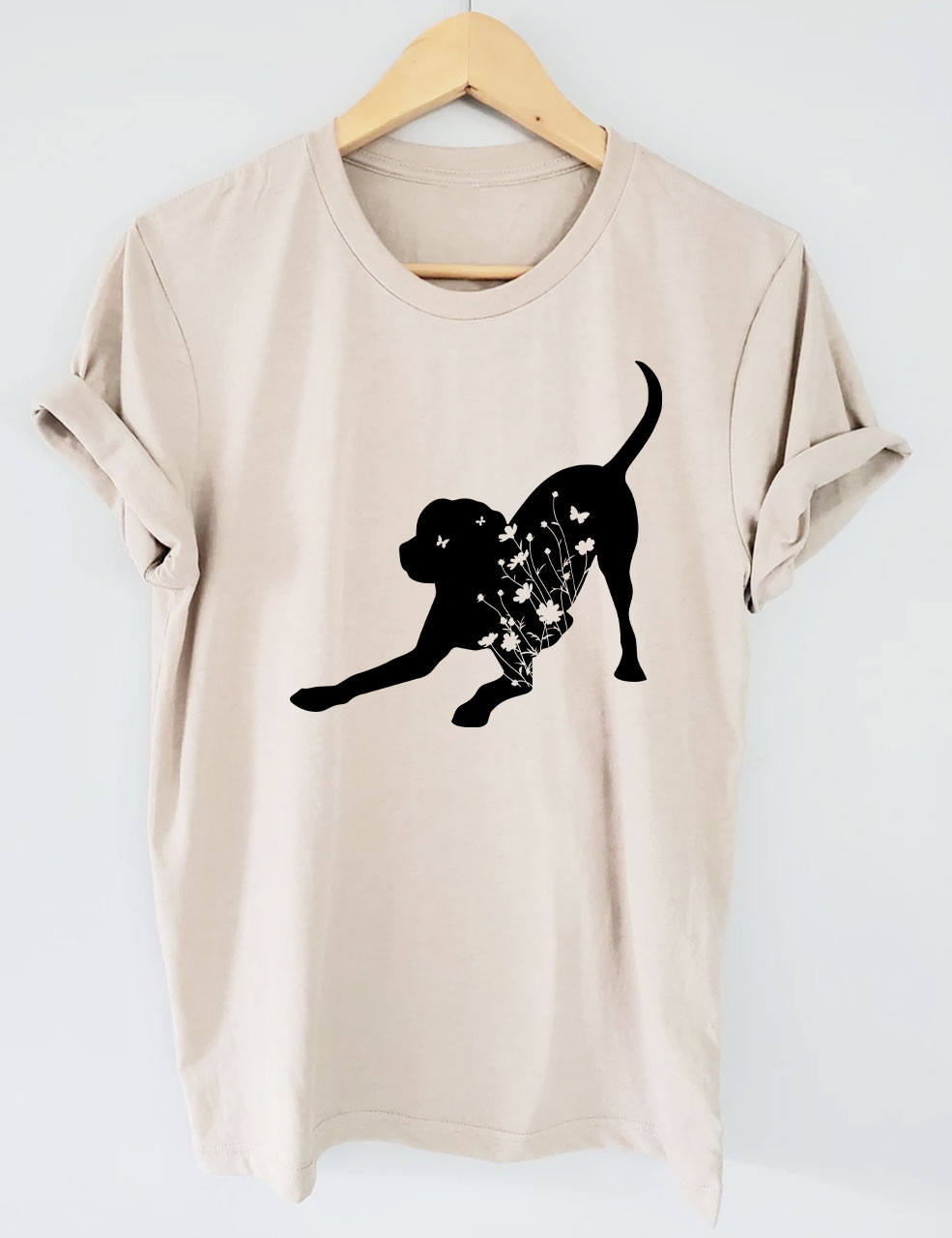 Black Lab Mom Funny T-shirt