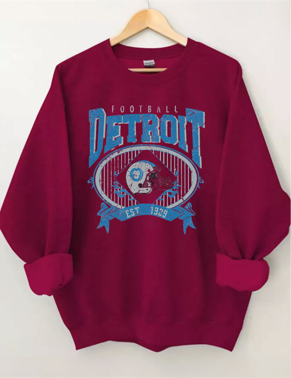 Detroit Football Sweatshirt