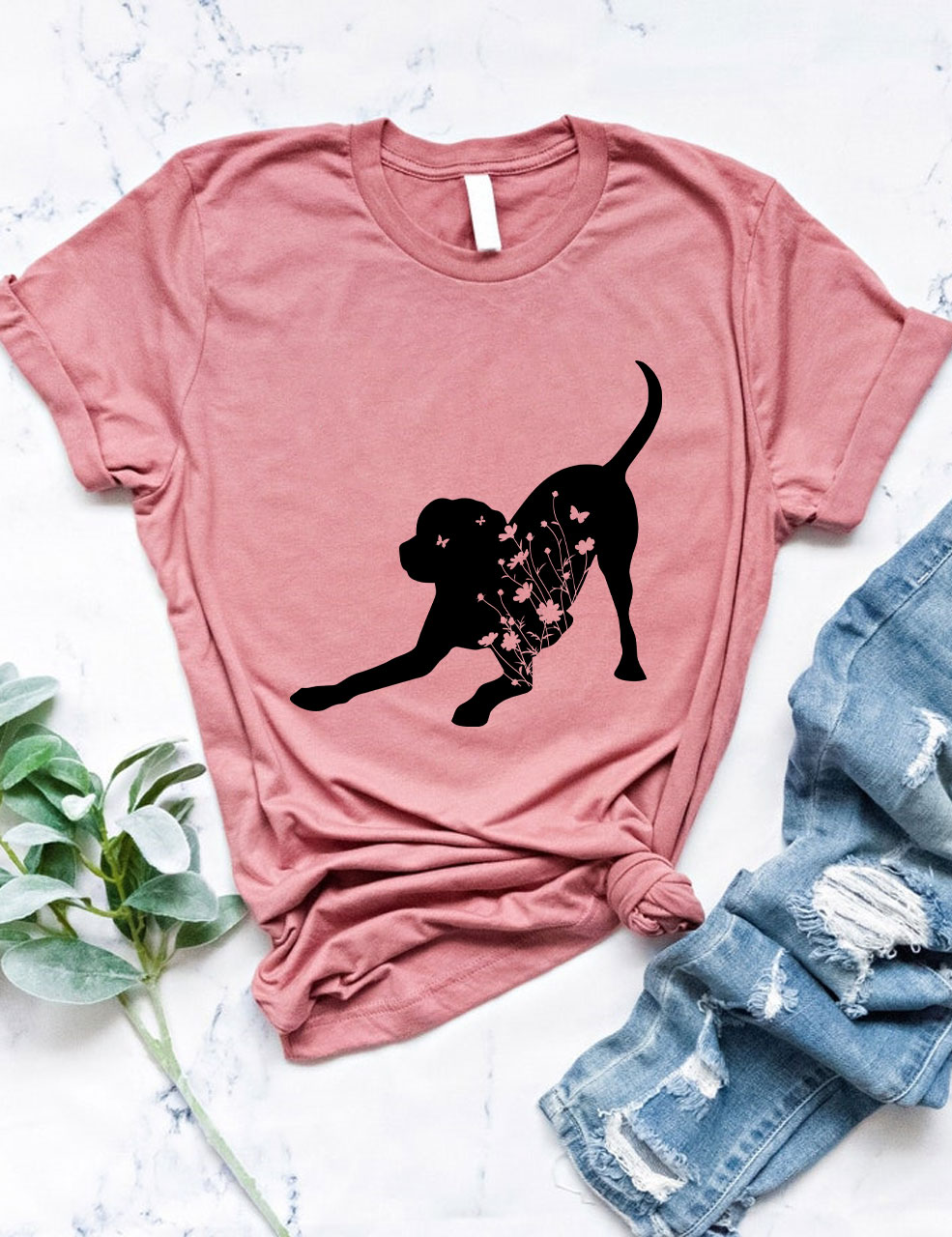 Black Lab Mom Funny T-shirt