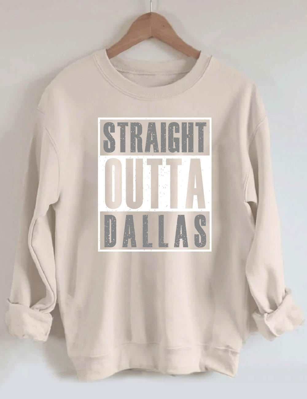 Straight Outta Dallas Football Sweatshirt