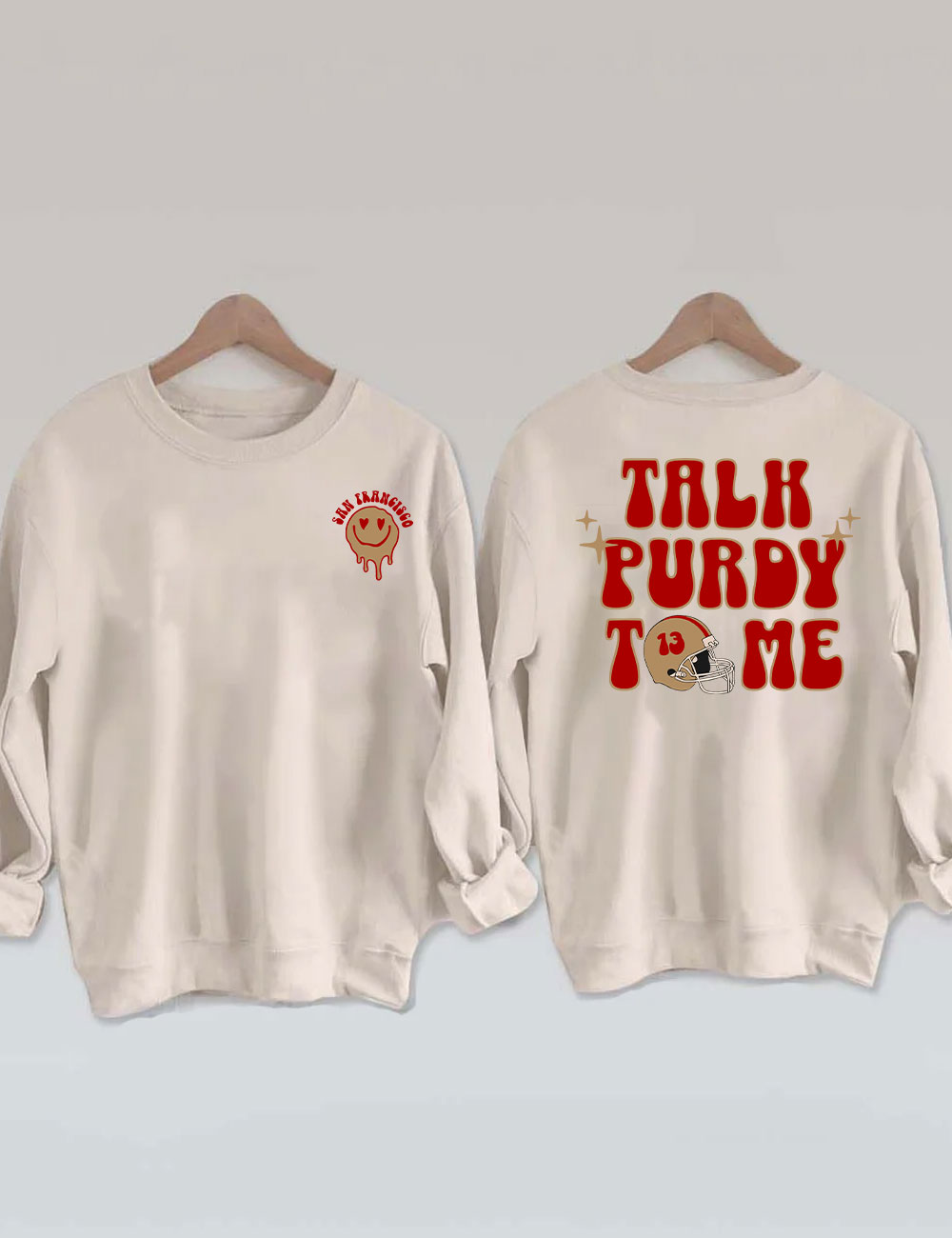 Brock Purdy 49 Ers  Football Sweatshirt