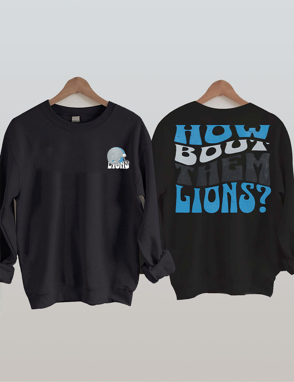 Vintage Detroit Lions Football Sweatshirt