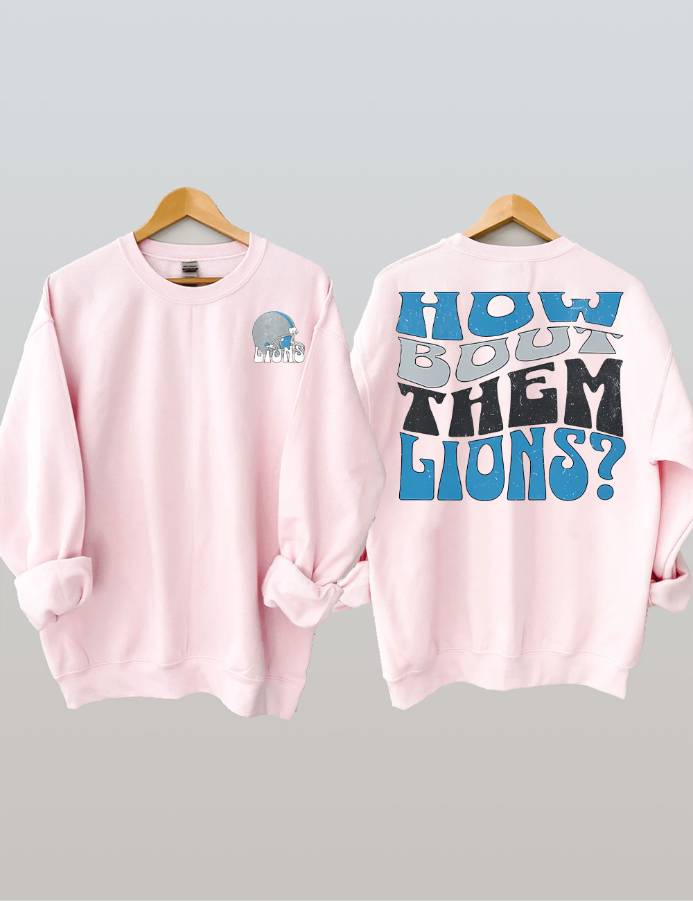 Vintage Detroit Lions Football Sweatshirt
