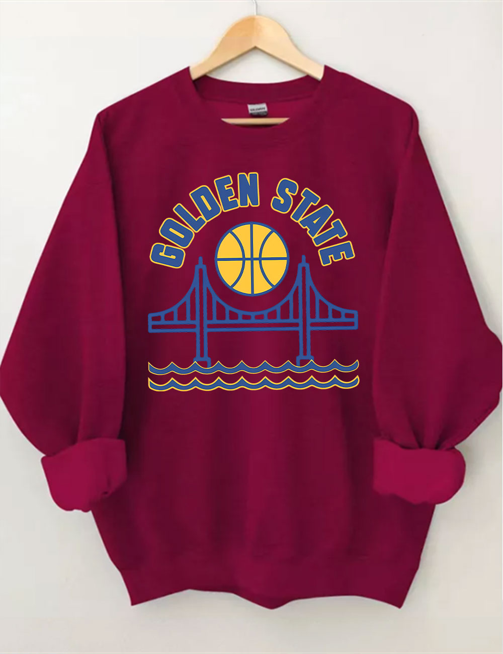Vintage Golden State Basketball Sweatshirt