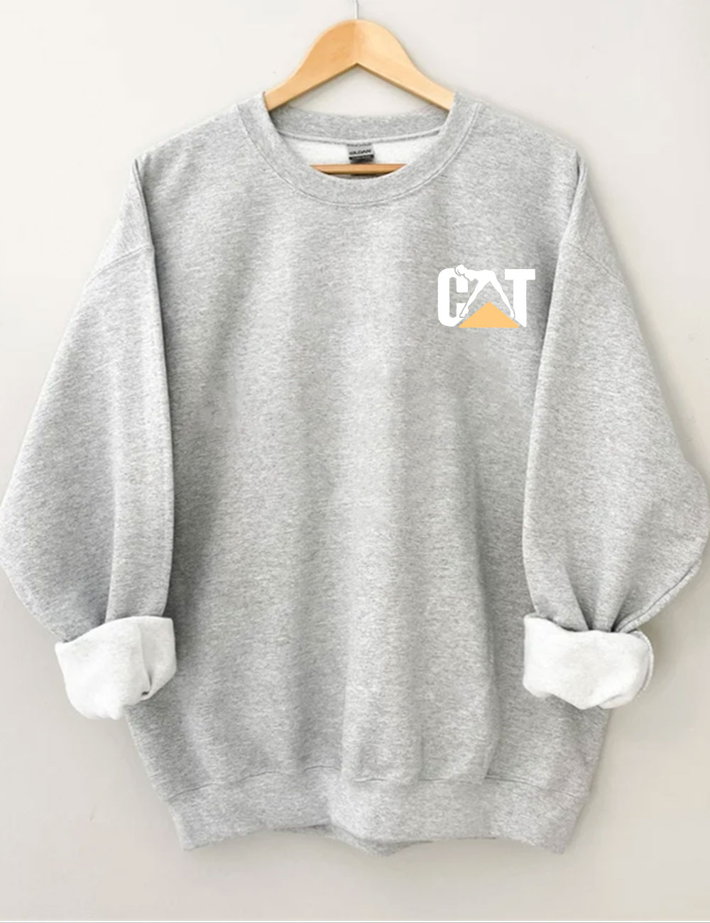 Heavy Equipment Cat Sweatshirt