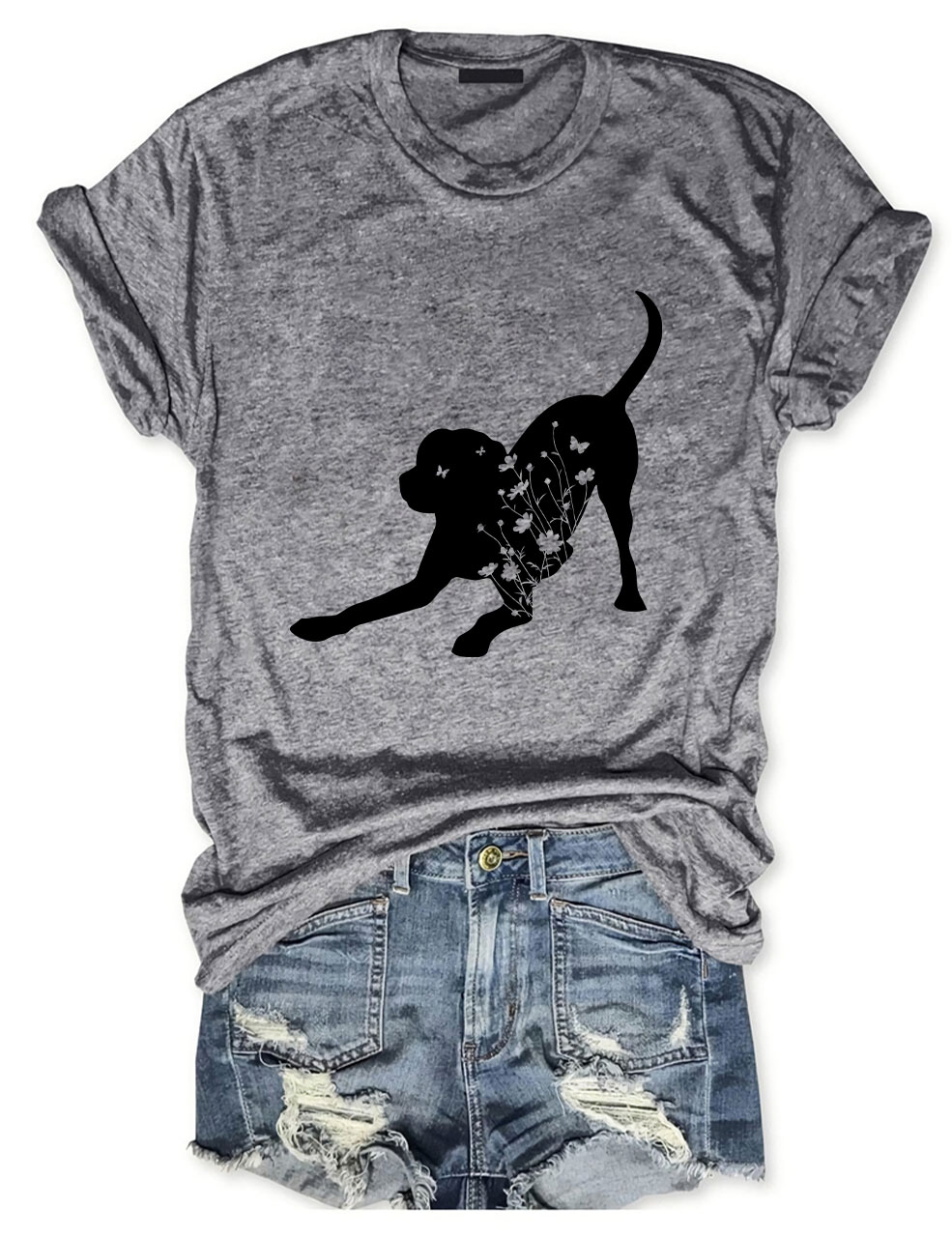 Black Lab Mom Funny T-shirt