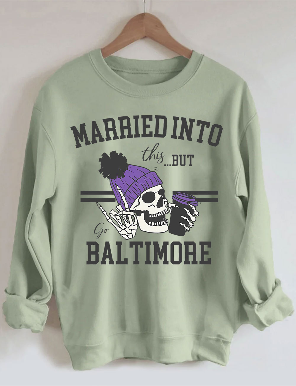 Married Into This Baltimore Football Sweatshirt