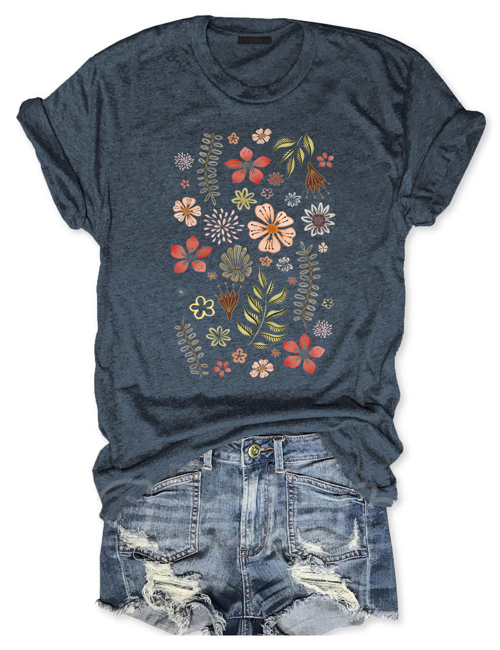 RETRO Flower T-shirt
