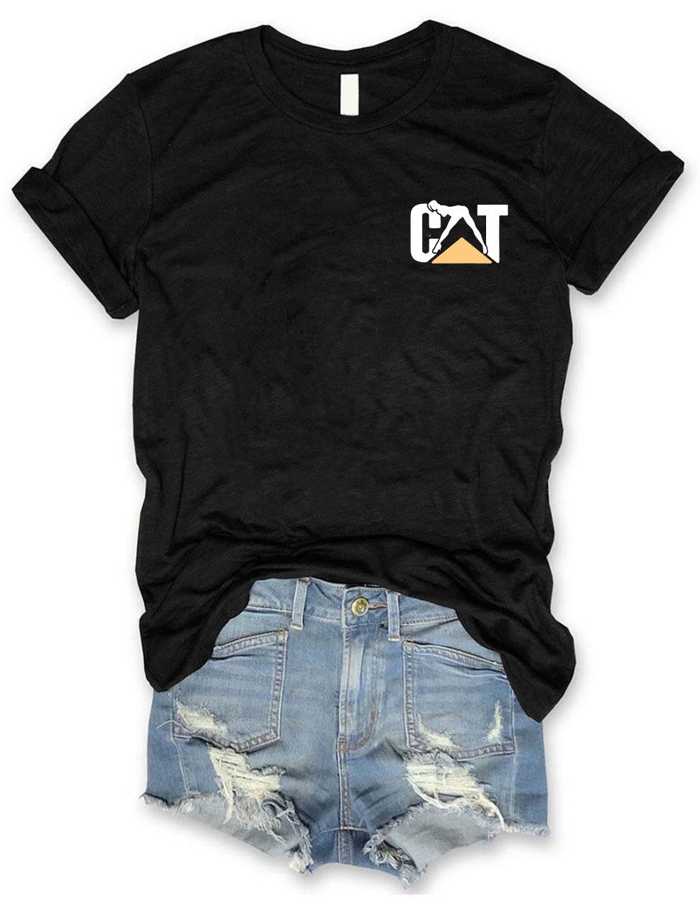 Heavy Equipment Cat T-shirt
