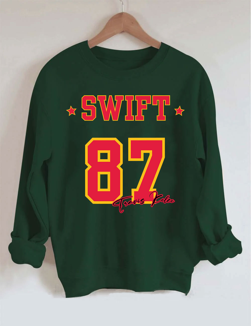Swift Kelce Jersey Football Sweatshirt