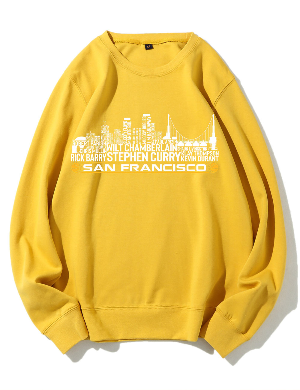 Golden State Basketball Team All Time Sweatshirt