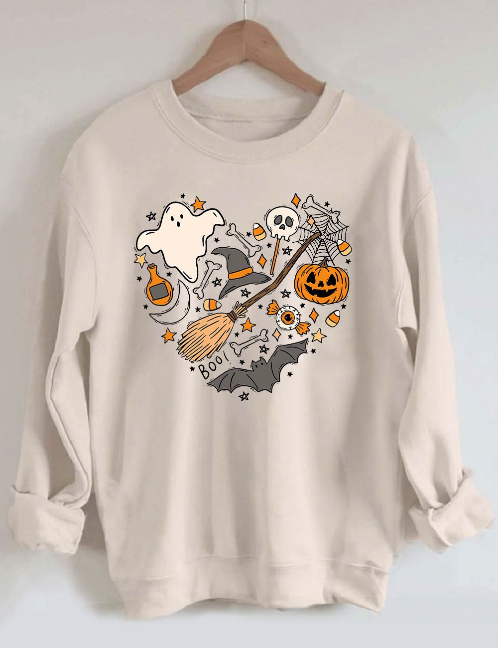 Halloween Doodles Hearth Sweatshirt