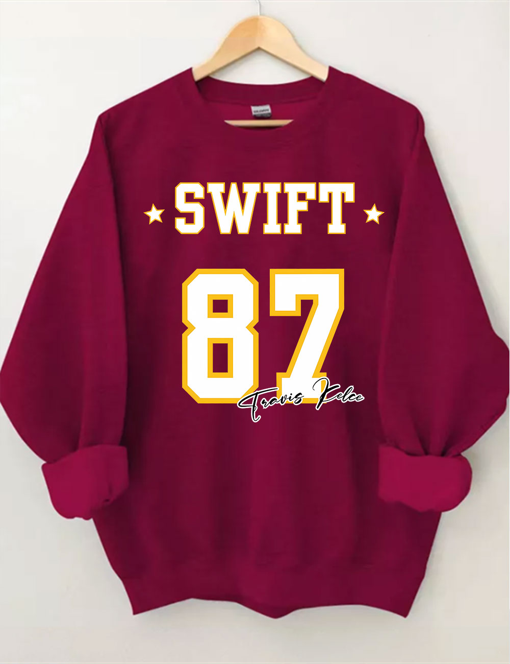 Swift Kelce Jersey Football Sweatshirt