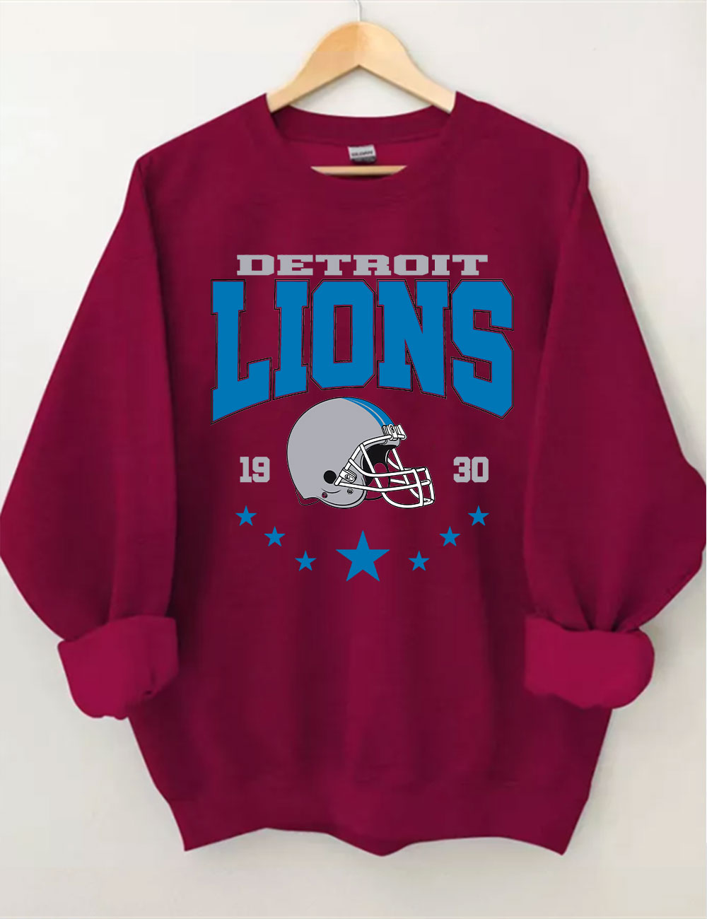 Vintage Detroit Lions Football Sweatshirt