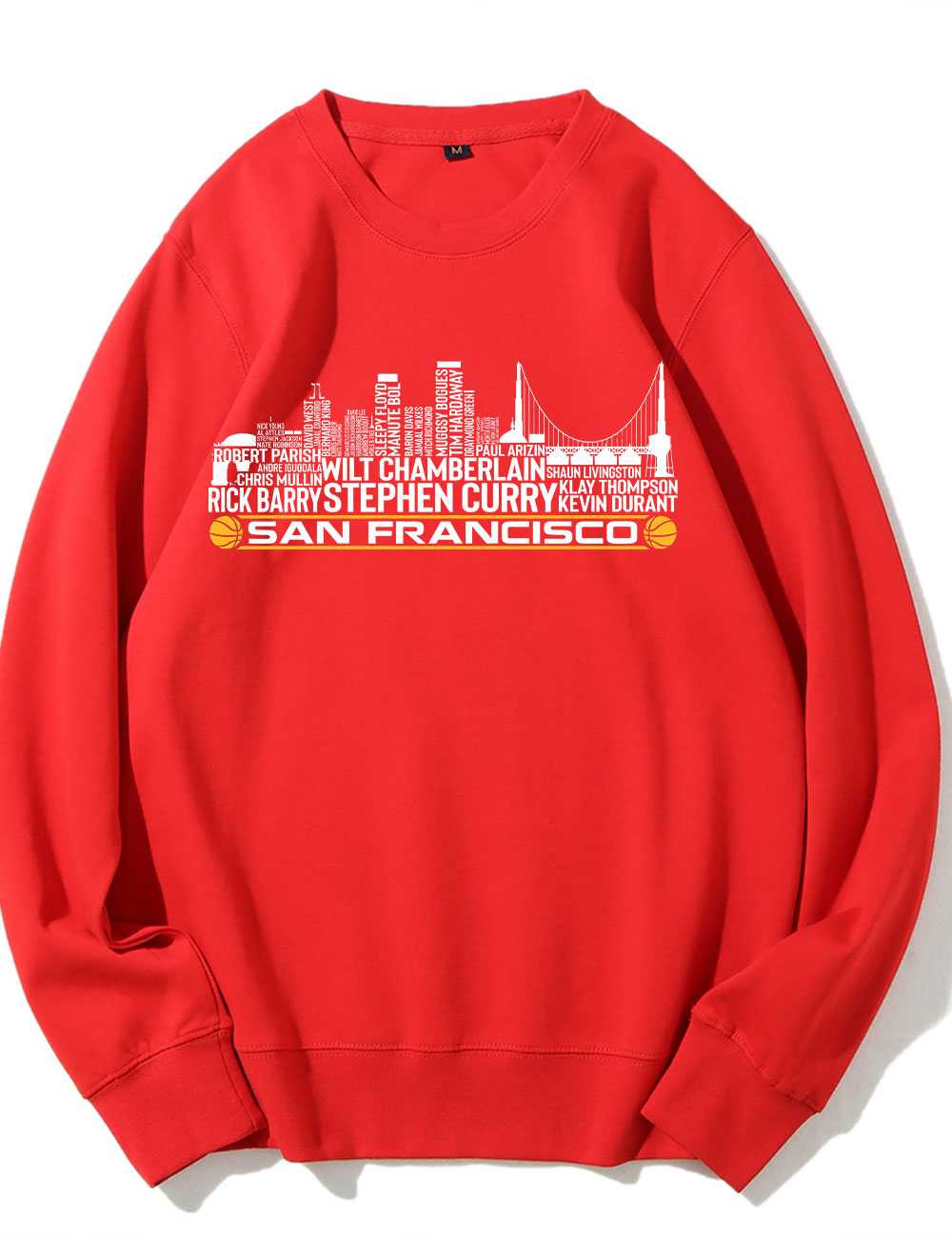 Golden State Basketball Team All Time Sweatshirt