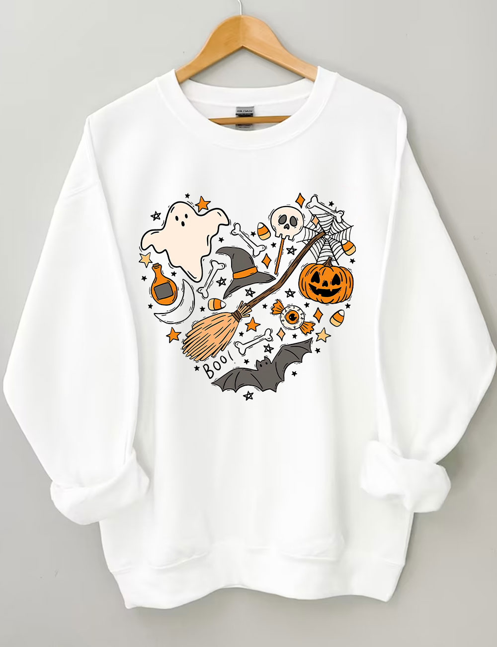 Halloween Doodles Hearth Sweatshirt