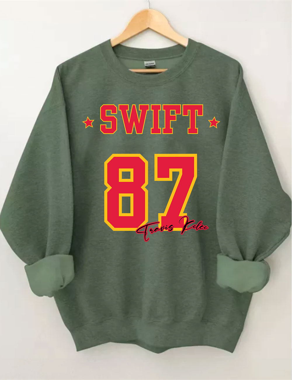 Swift Kelce Jersey Football Sweatshirt
