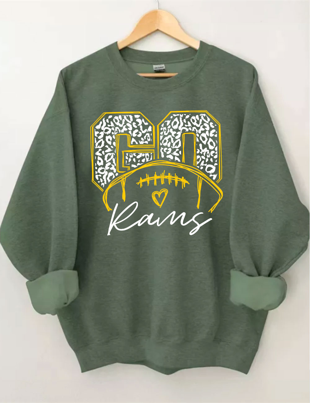 Leopard Go Ravens Sweatshirt