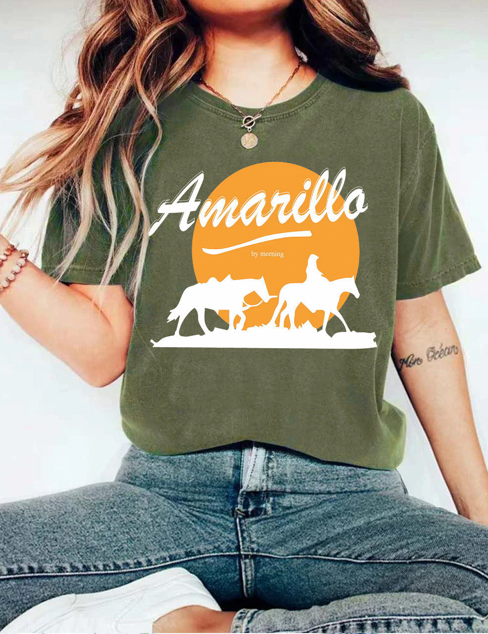 Amarillo By Morning T-shirt