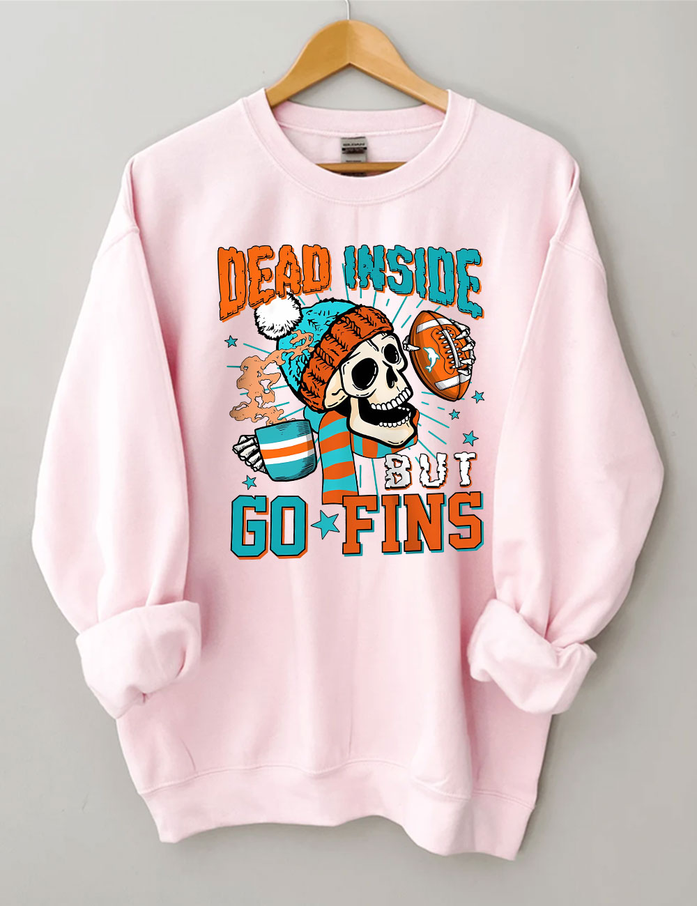Dead Inside But Go Fin Sweatshirt