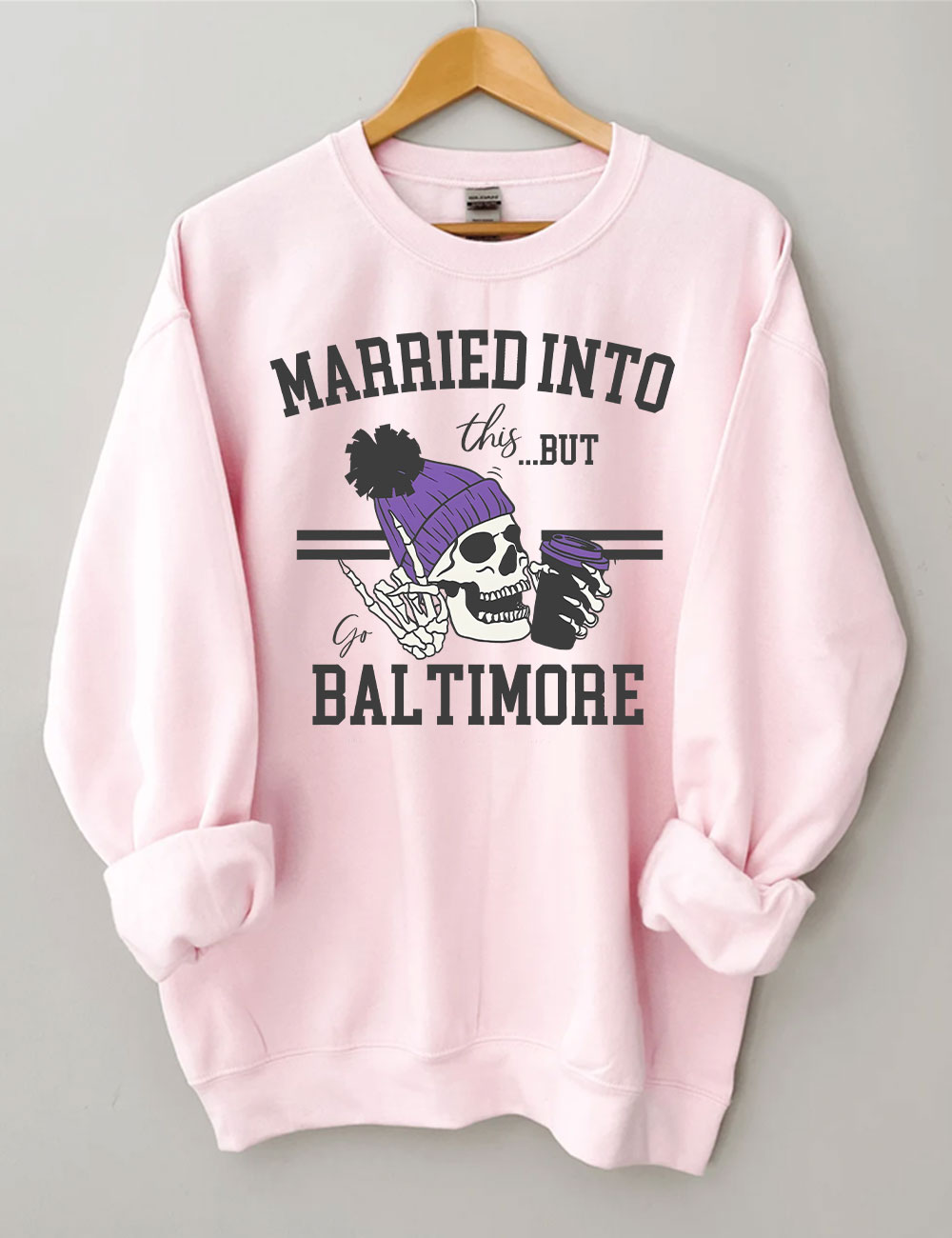 Married Into This Baltimore Football Sweatshirt