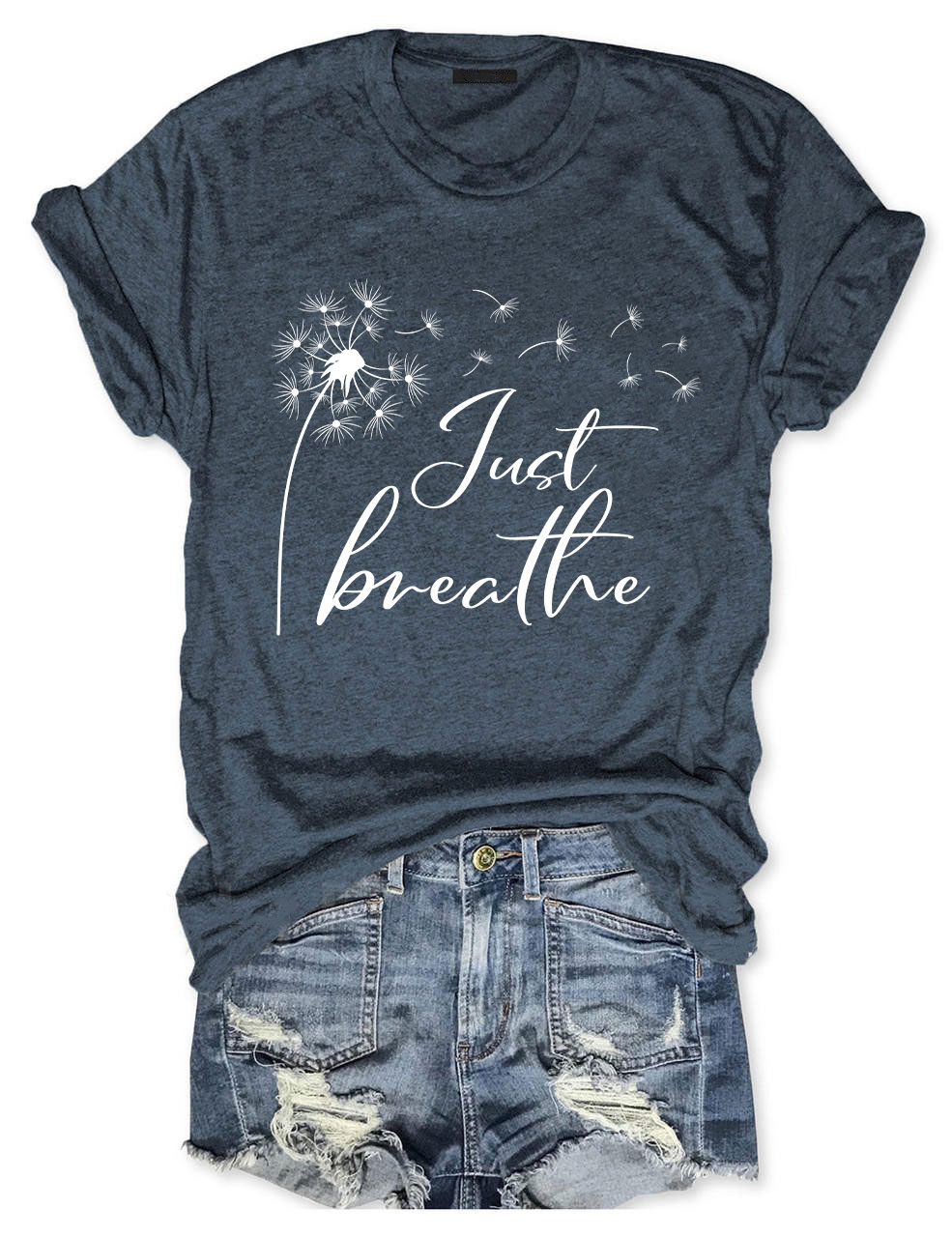 Just Breathe Dandelion T-shirt