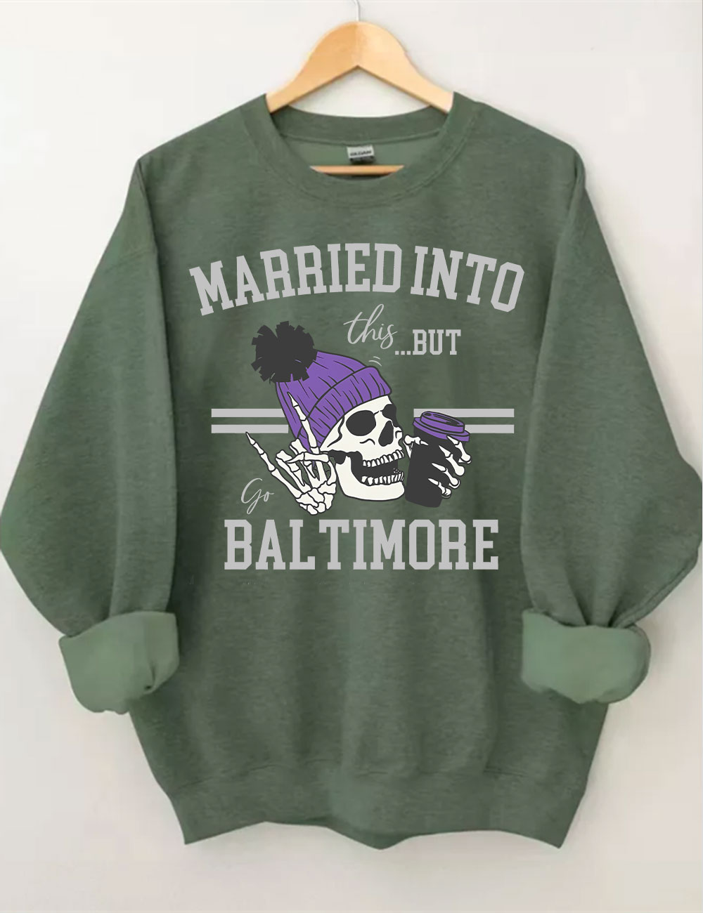 Married Into This Baltimore Football Sweatshirt