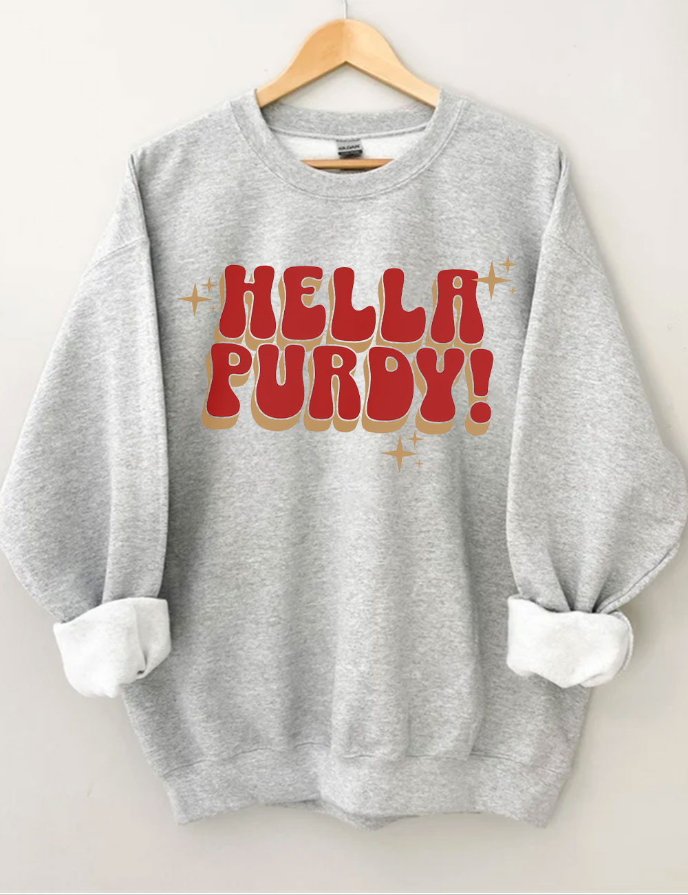 Heller Purdy San Francisco 49ERS Football Sweatshirt