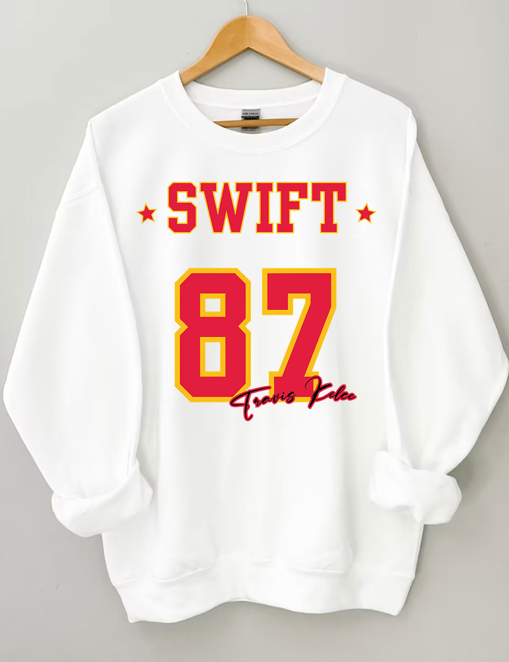Swift Kelce Jersey Football Sweatshirt