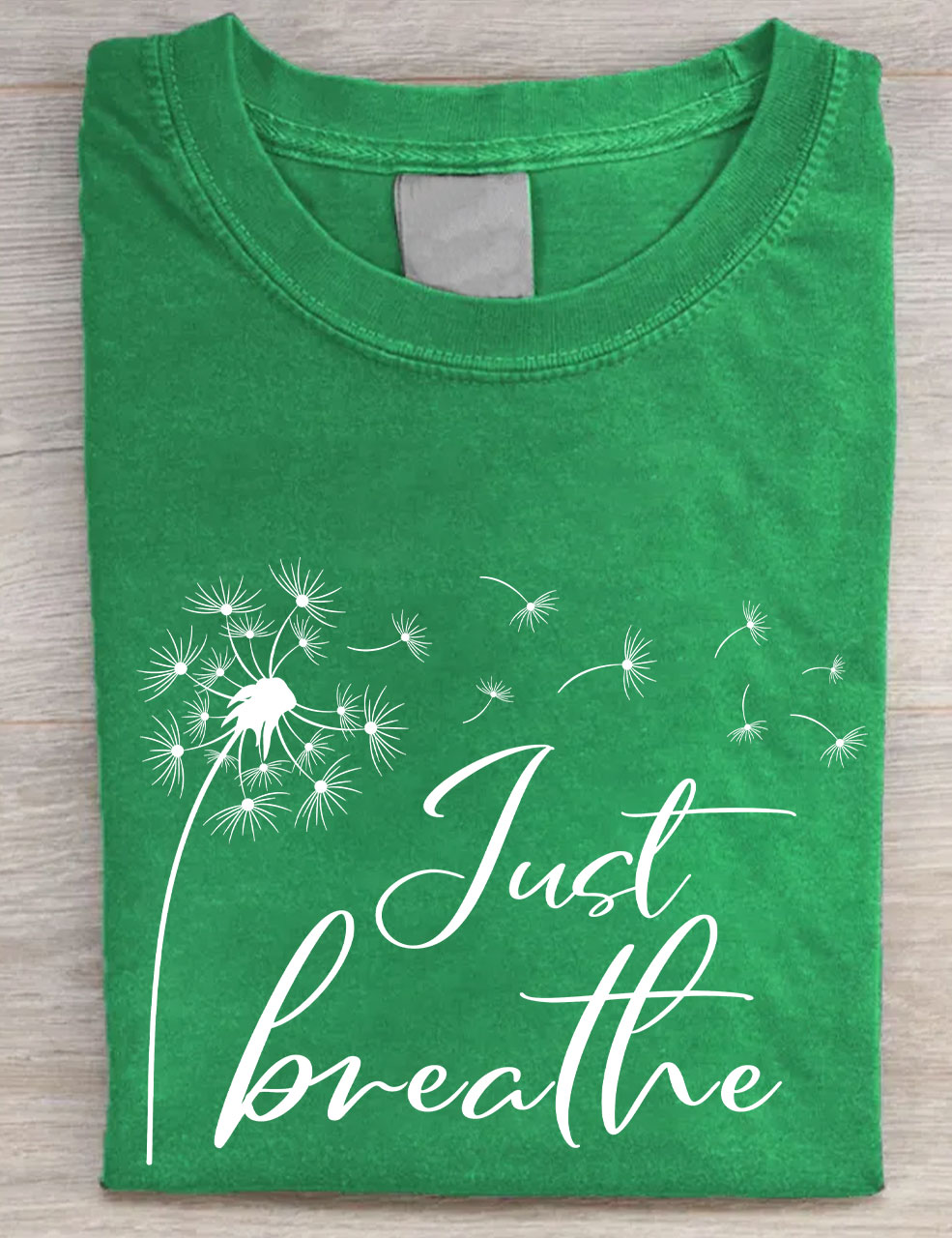 Just Breathe Dandelion T-shirt