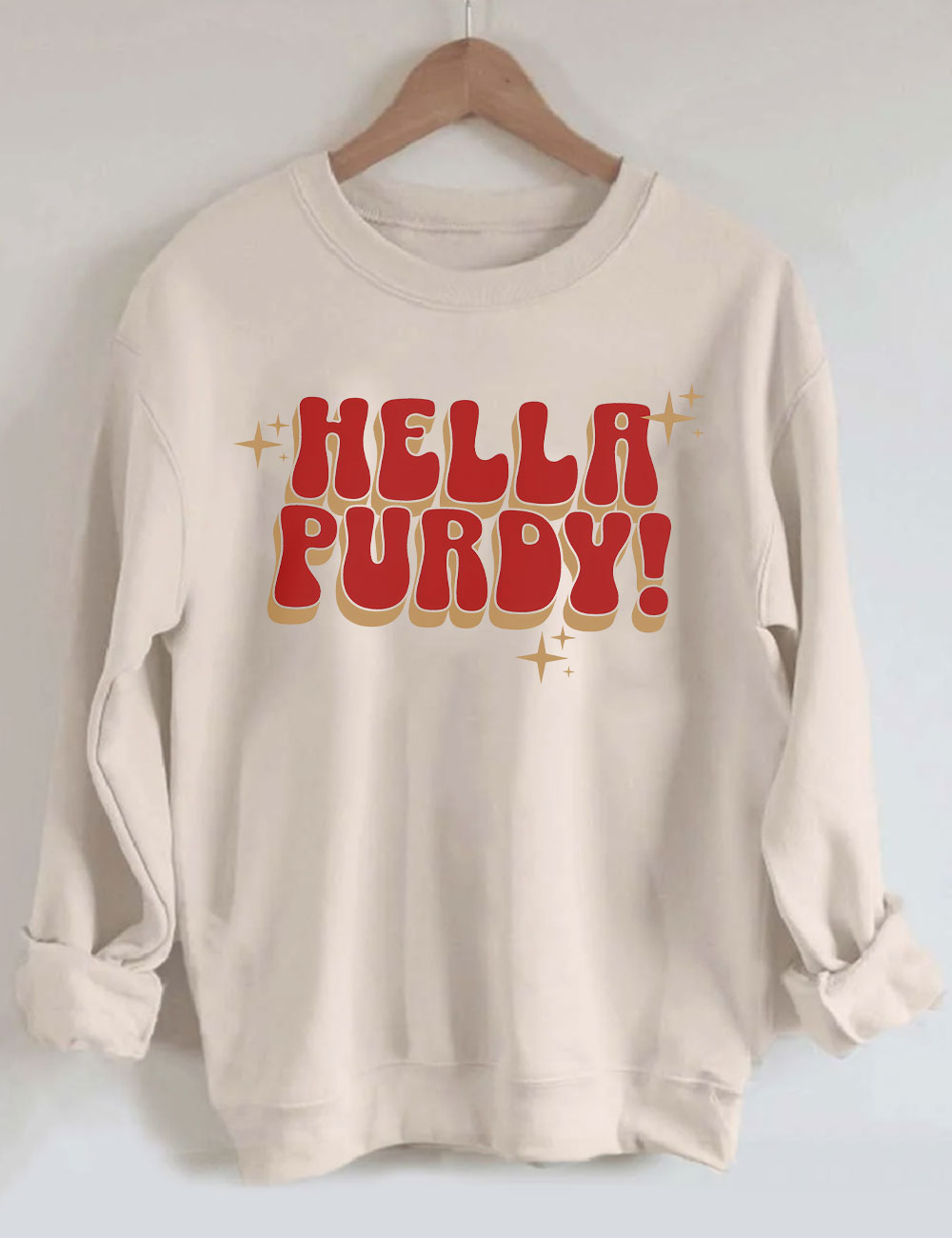 Heller Purdy San Francisco 49ERS Football Sweatshirt