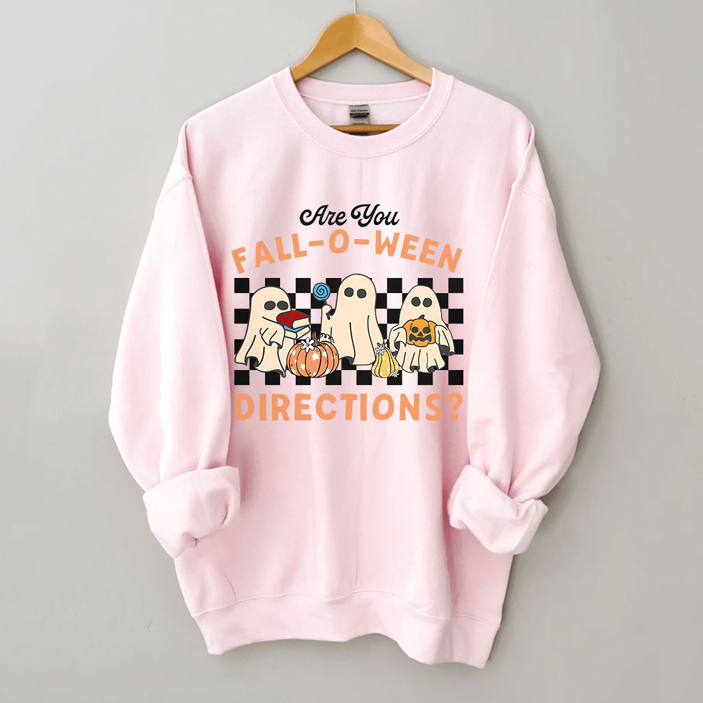 Trick or Treat Spooky Teacher Funny Sweatshirt