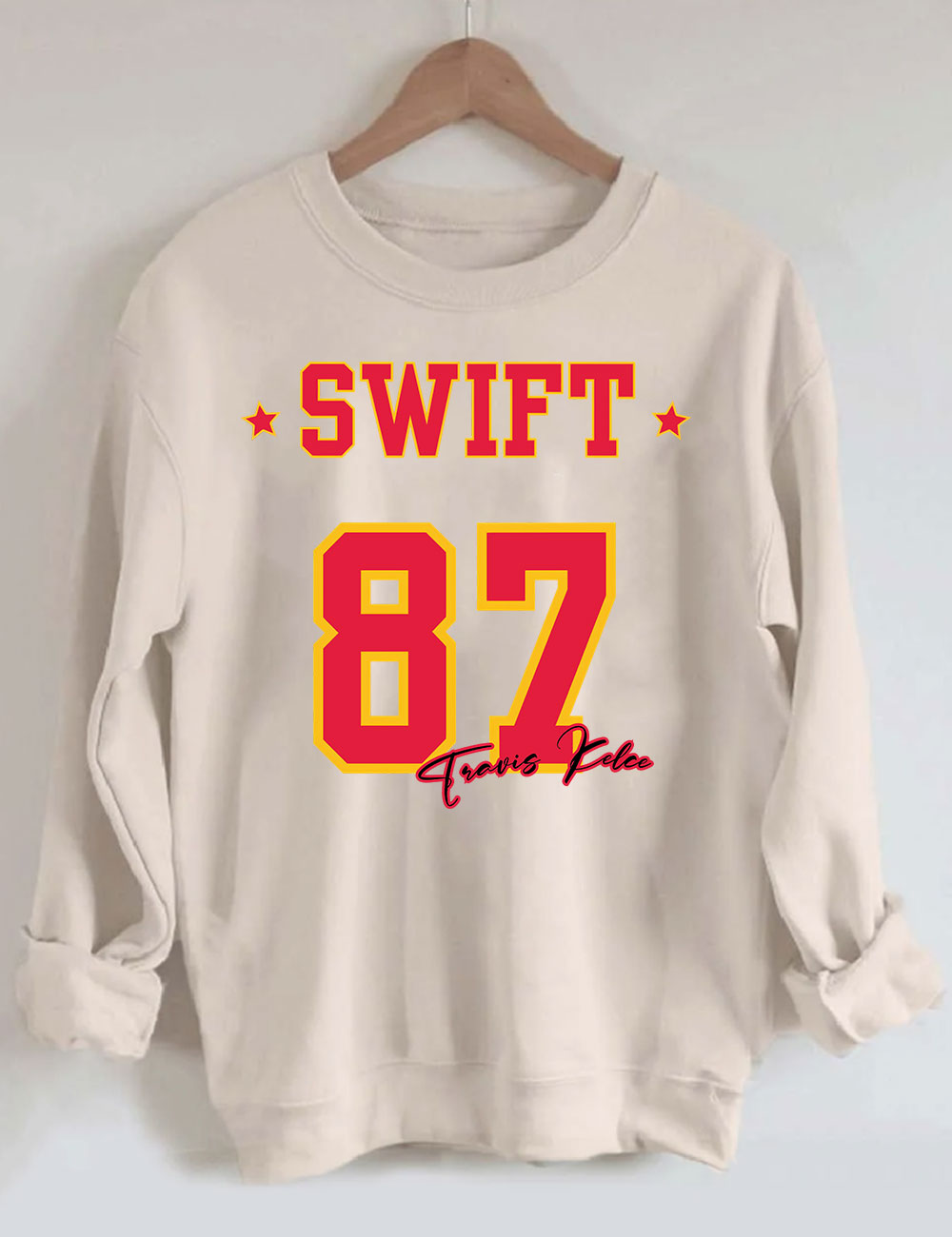 Swift Kelce Jersey Football Sweatshirt