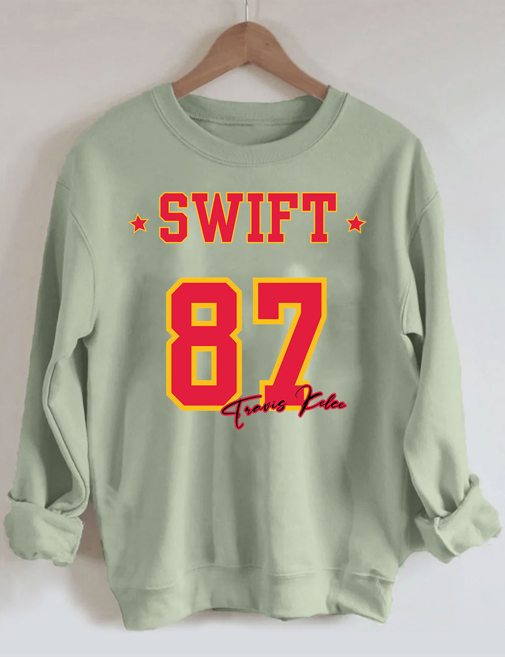 Swift Kelce Jersey Football Sweatshirt