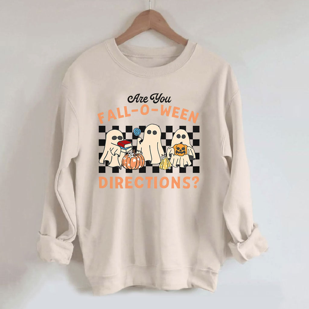 Trick or Treat Spooky Teacher Funny Sweatshirt