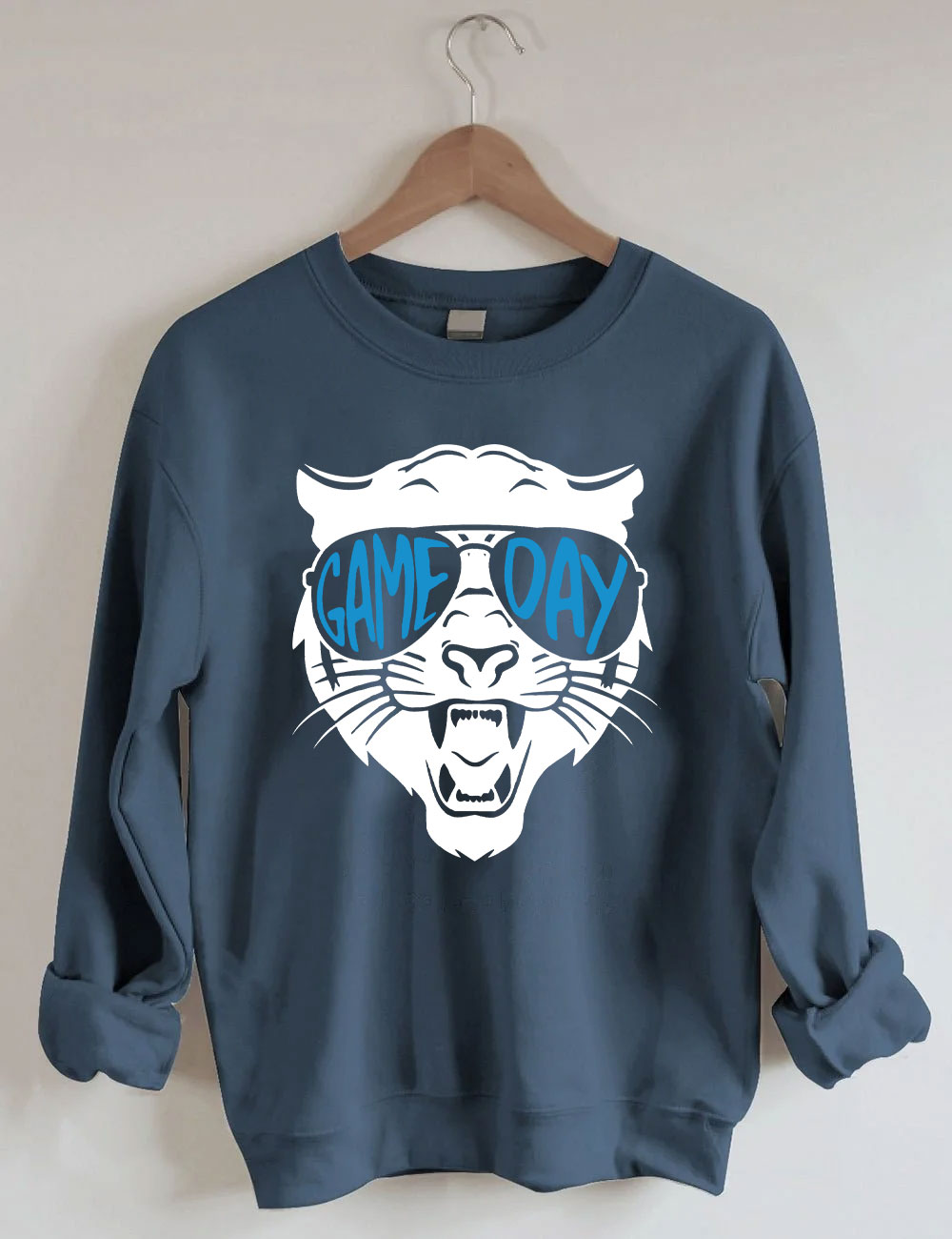 Carolina Panthers Game Day Football Sweatshirt