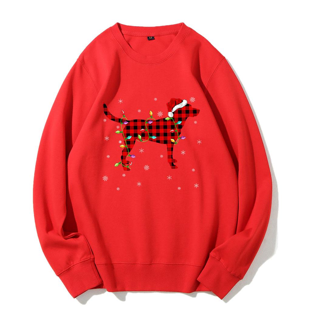 Labrador Retriever Christmas Light Sweatshirt