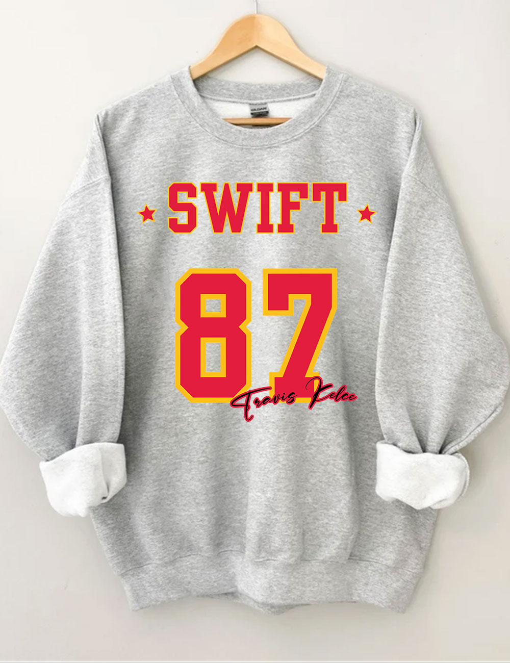 Swift Kelce Jersey Football Sweatshirt