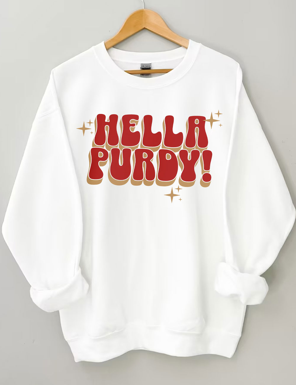 Heller Purdy San Francisco 49ERS Football Sweatshirt
