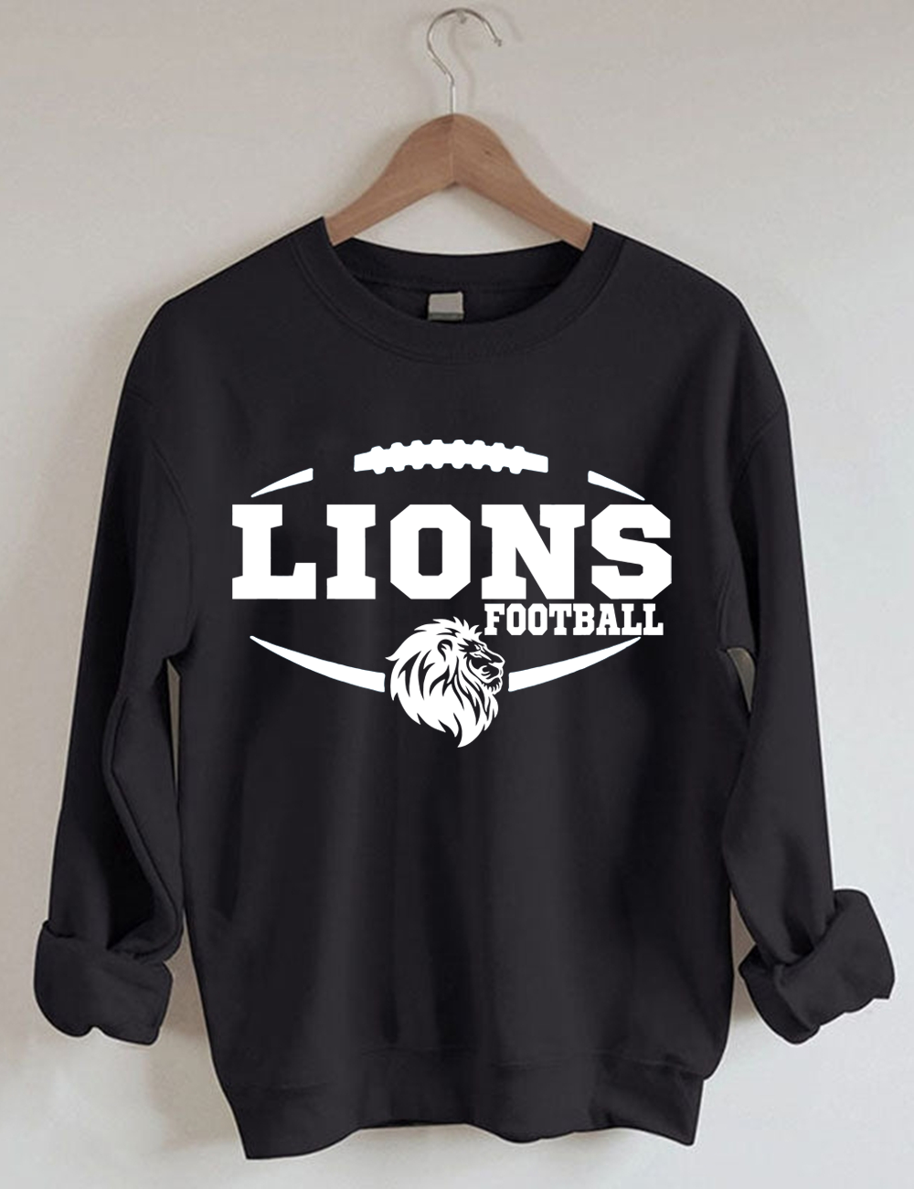 Lions logo  Football Sweatshirt
