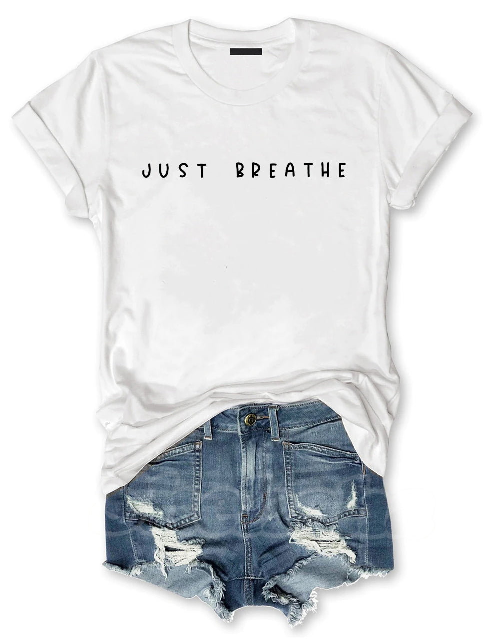 Just Breathe Meditation T-shirt
