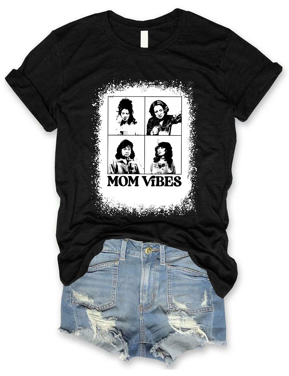 Retro Mom Vibes T-shirt