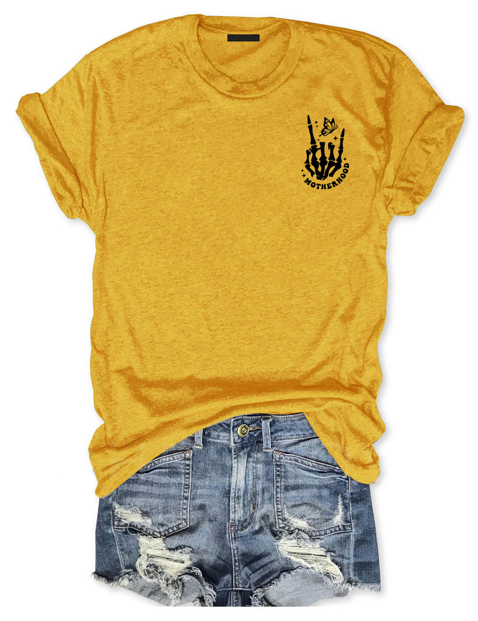 Motherhood Sometimes I Rock It Sometimes It Rocks Me T-shirt