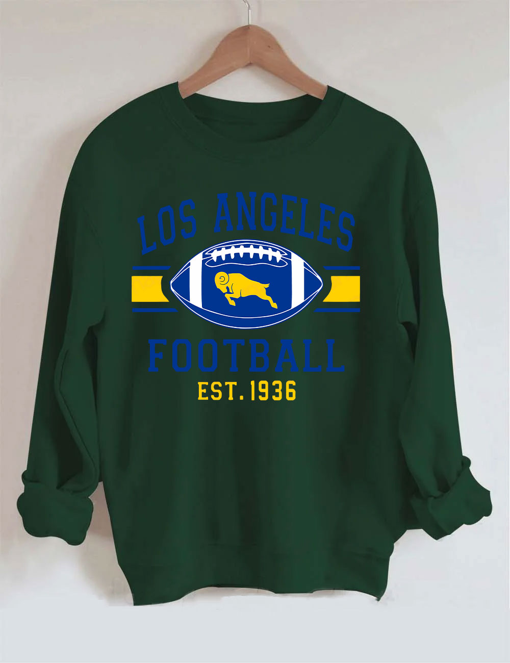 Los Angeles Rams Football Sweatshirt