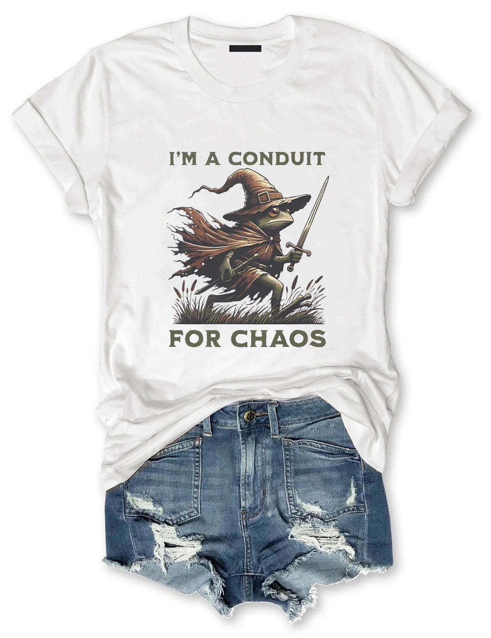 I'm A Conduit for Chaos Funny T-Shirt