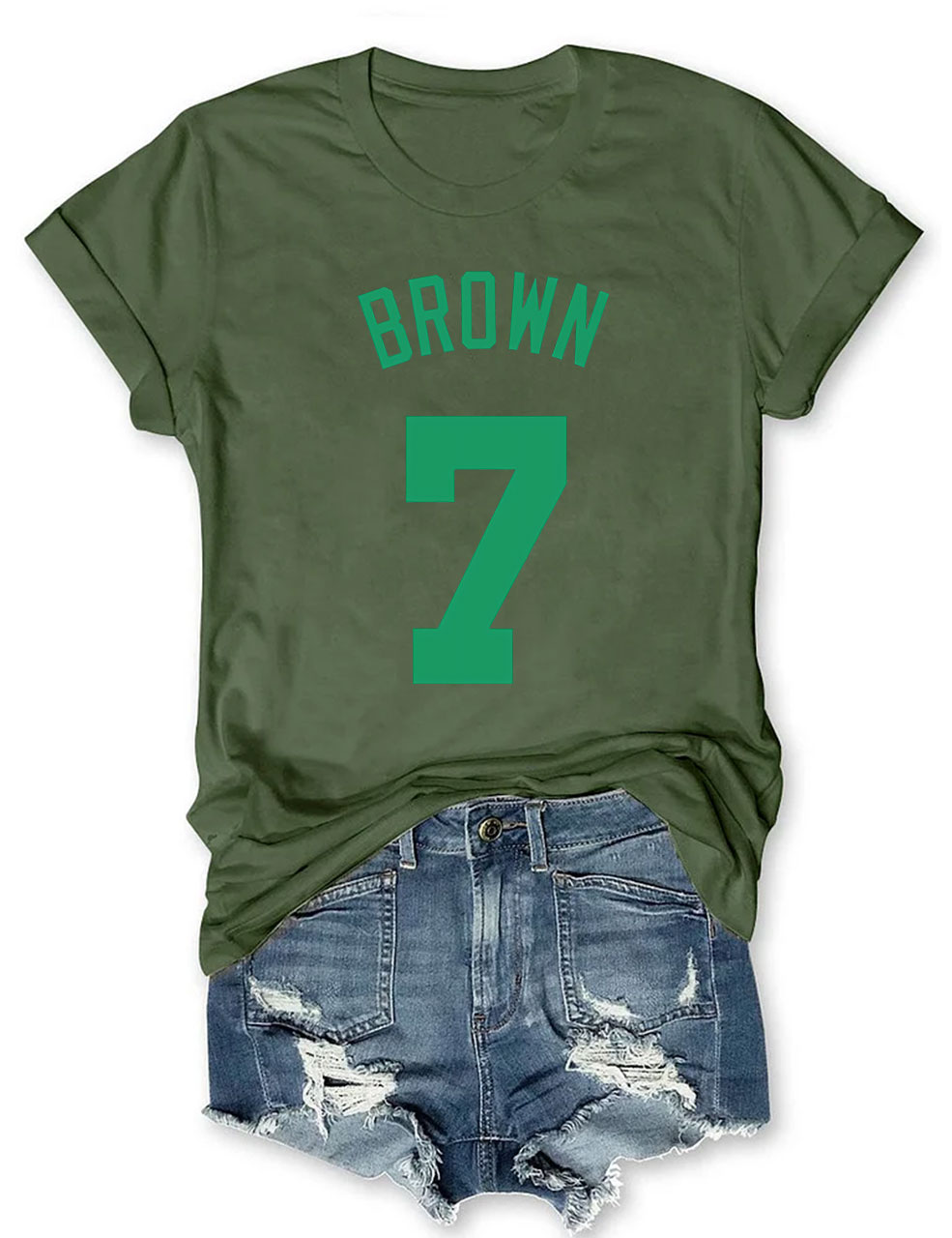 Brown T-shirt