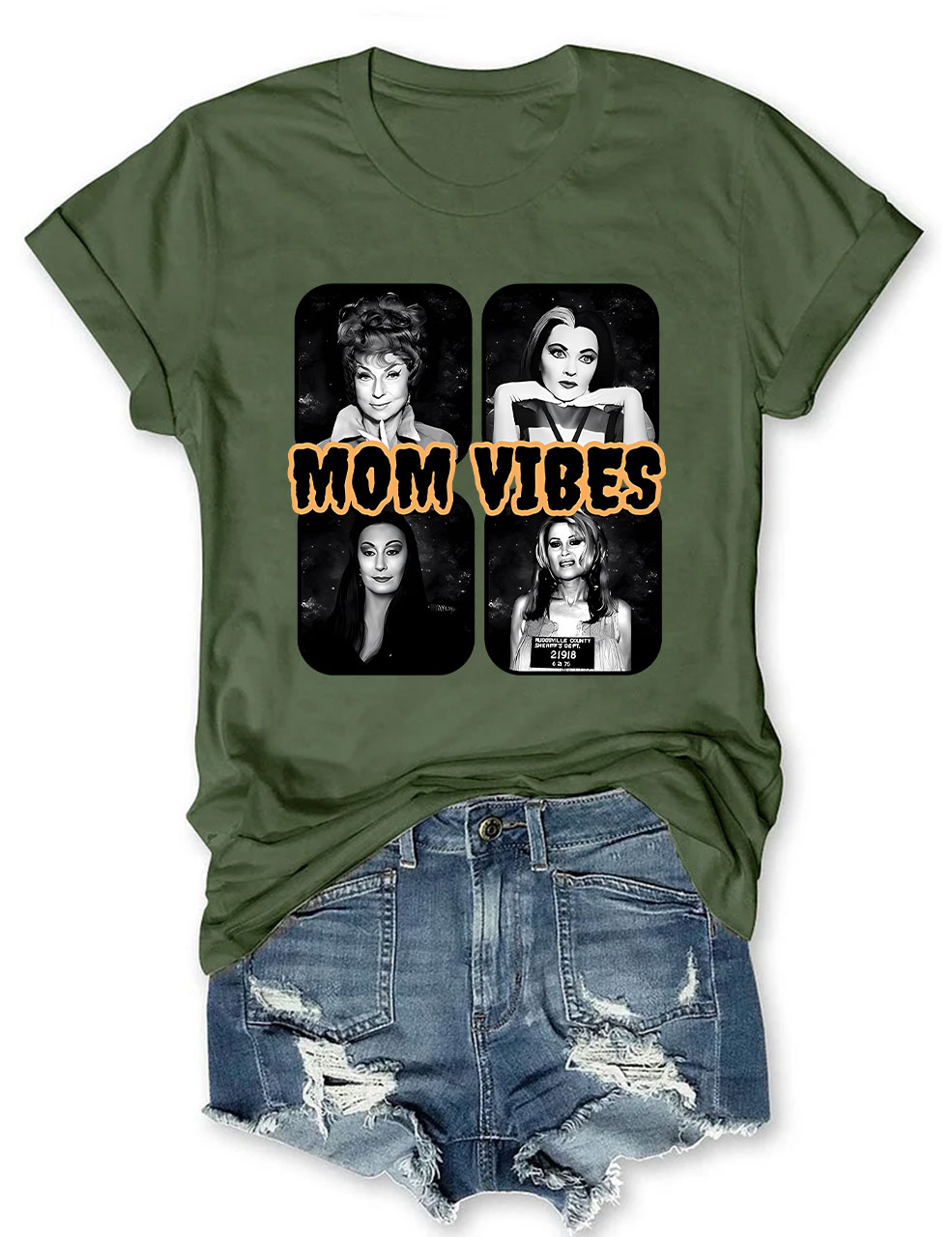 Retro 90��s Mom Vibes T-shirt