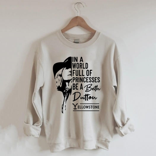 Be A Beth Dutton Beige Sweatshirt
