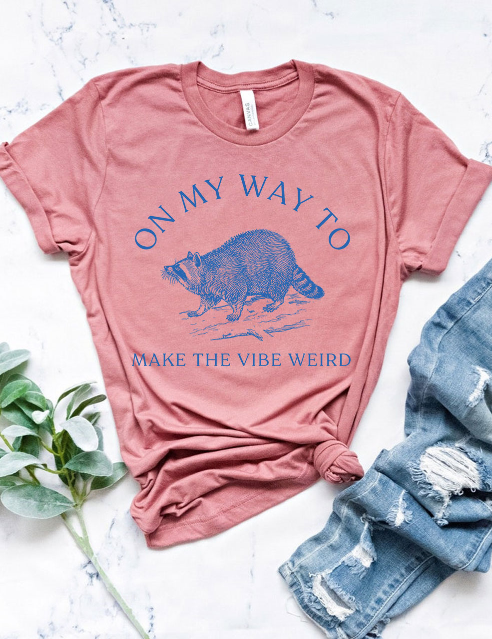 Funny Raccoon Unisex T-Shirt