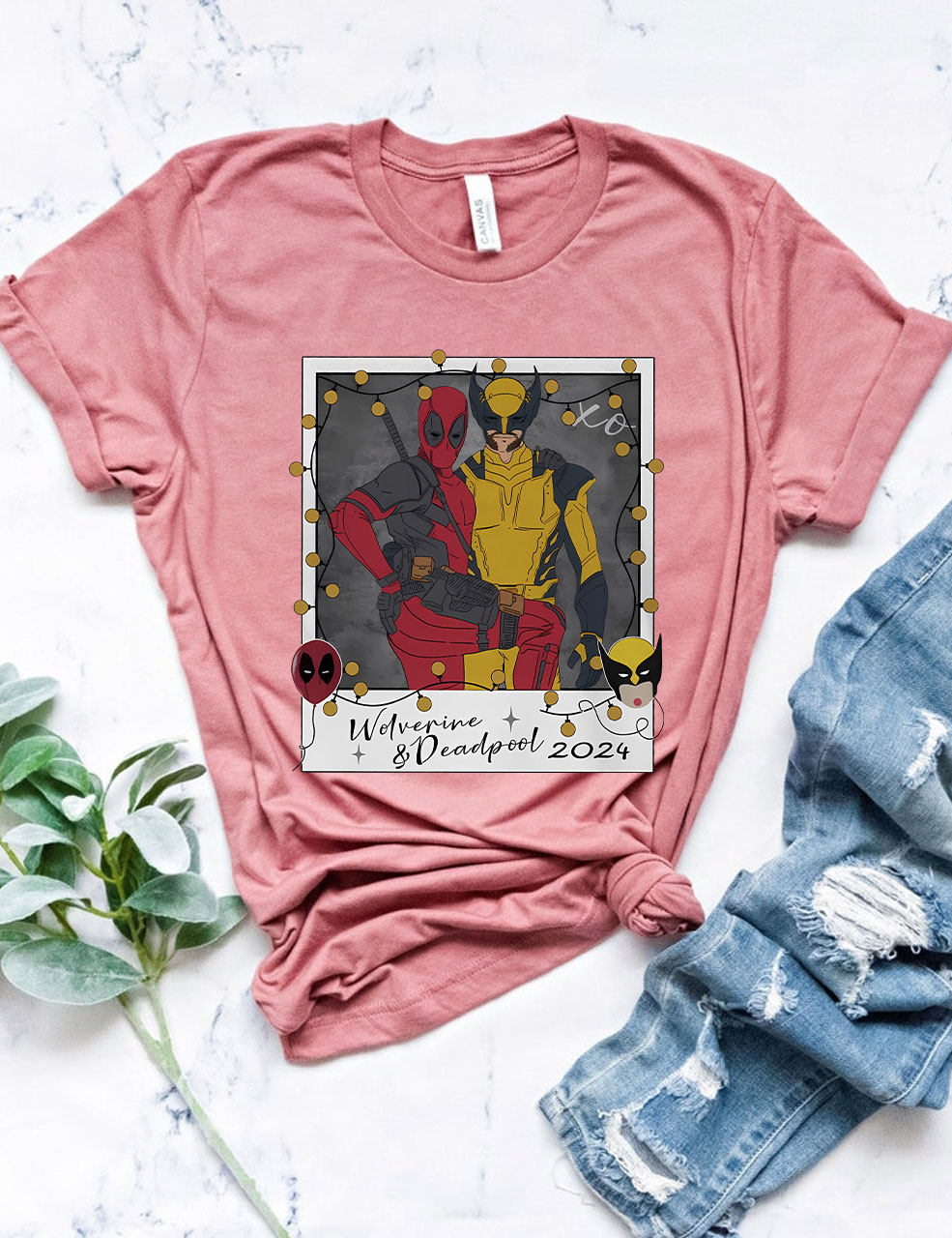 Deadpool Wolverine Besties Forever T-shirt
